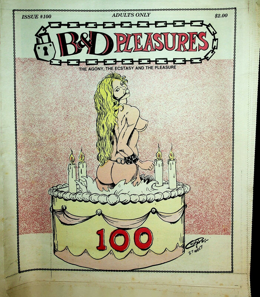 B & D Pleasures Newspaper 100th Issue! 1992 022520lm-ep