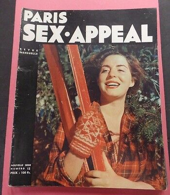 Paris Sex Appeal Adult French Magazine #12 1950's 121815lm-ep