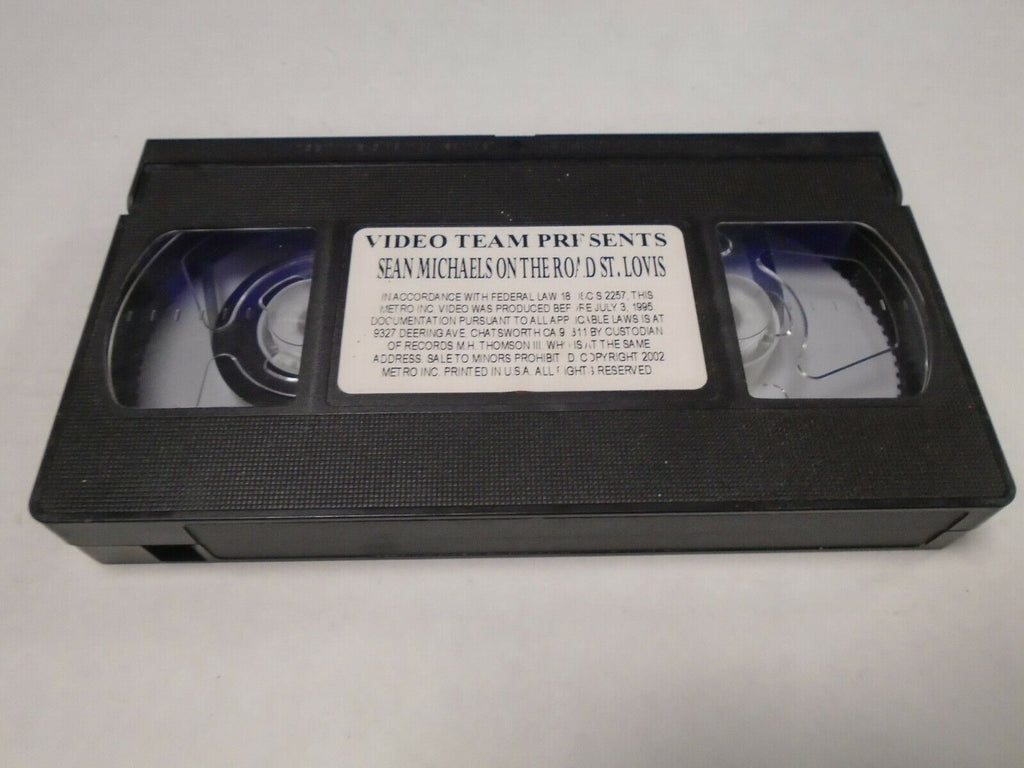 Sean Michaels on the Road St. Lovis Video Team 2002 Adult VHS 032219AMP3