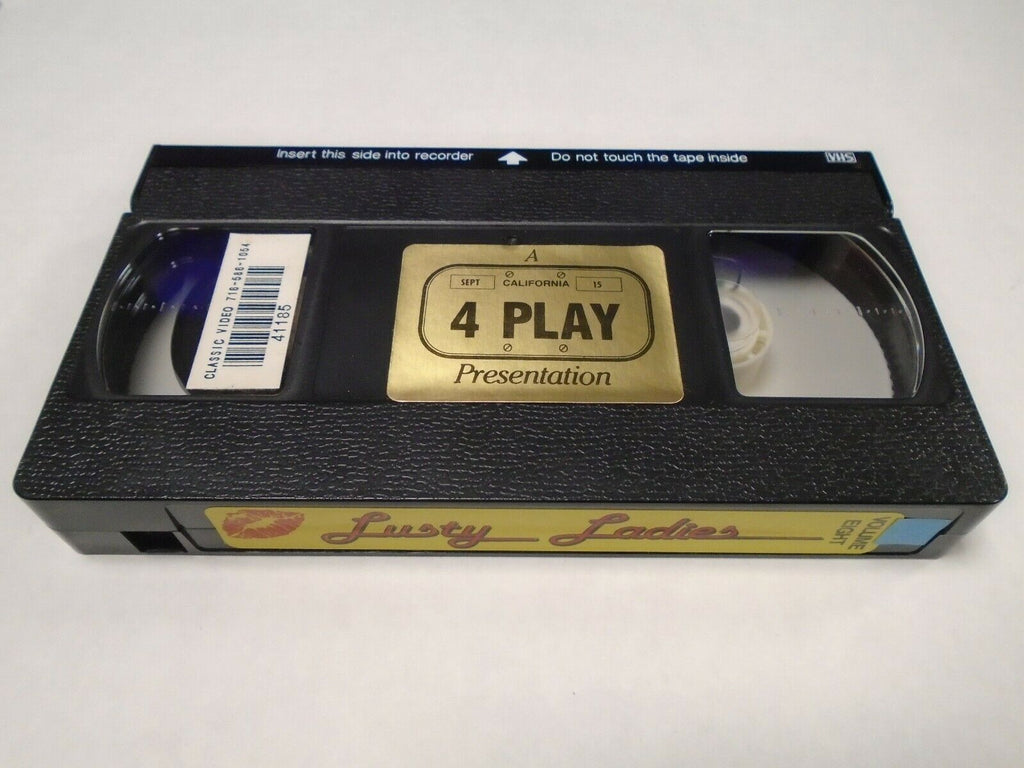 Lusty Ladies Vol 8 4 Play Adult VHS 040319AMP