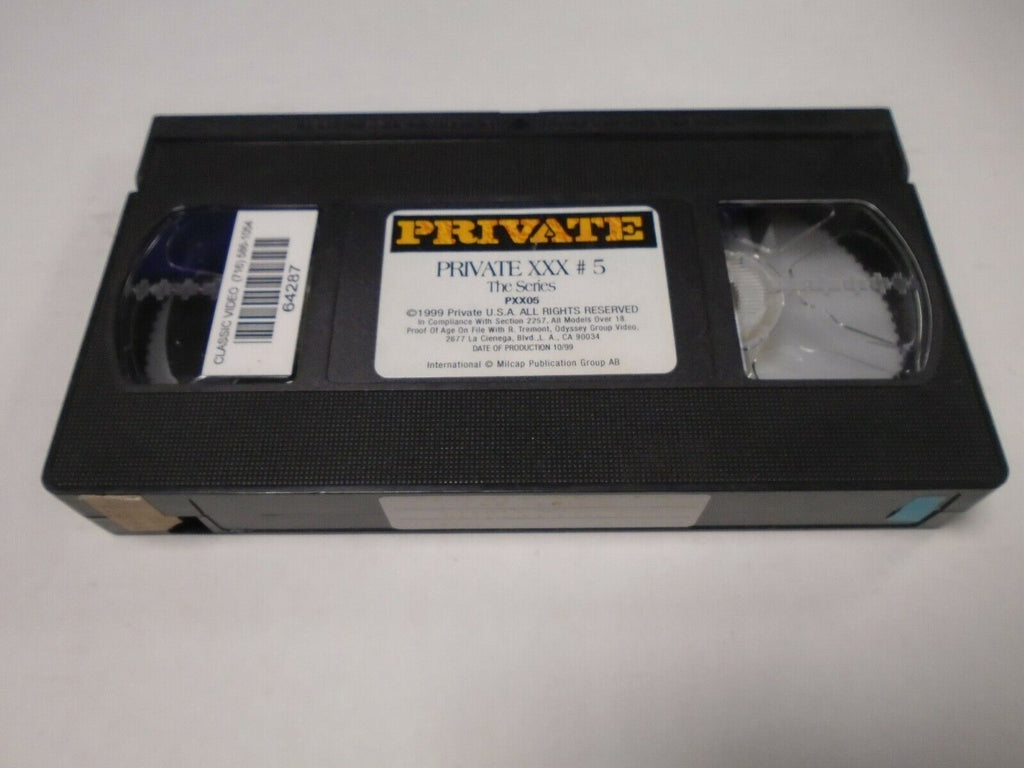 Private XXX #5 The Series Olga Caroline 1999 Adult VHS 022819AMP2