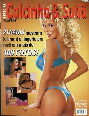 Playboy Special Portuguese Panties & Bra July 2004 New 072818lm-ep