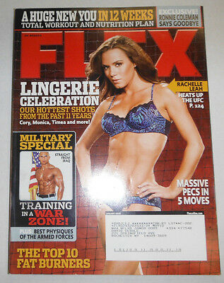 Flex Magazine Lingerie Rachelle Leah January 2008 110414R