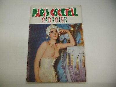 Paris Cocktail Paradise No 52 Busty Cheesecake Pin ups Adult Magazine 070215tjp
