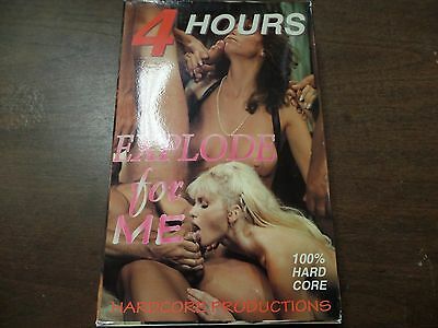 Explode For Me Hardcore Productions 4 Hours Genesis Pub Adult VHS CLEARANCE 081115amp6