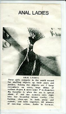 Anal Ladies VHS Audio In German XXX 041518lm-ep3