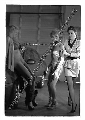Adult 1990s B&W Photo 5x7 HOM Bondage Beautiful Lesbian Ready to be Bound 238NV