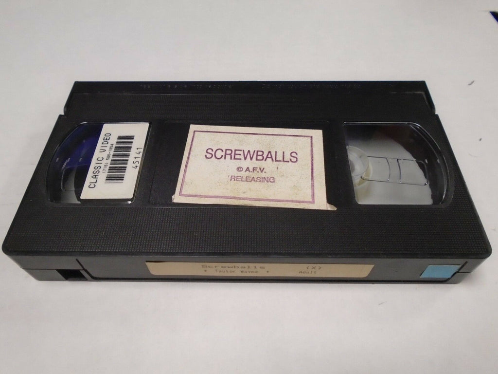 Screw Balls Taylor Wayne Ashley Nicole 1992 Adult VHS 020219AMP