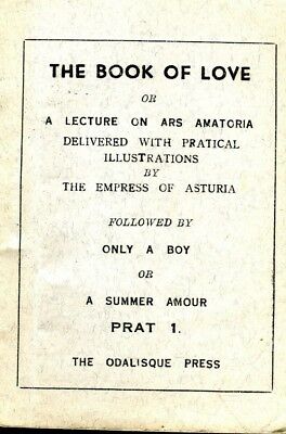 The Book Of Love by Empress Of Asturi 1950's Odalisque Press 060118lm-ep2