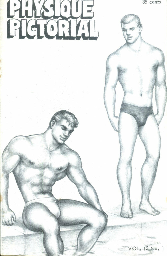 Physique Pictorial Male Magazine vol.13 #1 1960's 120418lm-ep