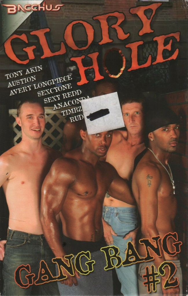 Glory Hole Gang Bang #2 Tony Akin Sexcyone Gay Male Adult VHS 102119AMP2