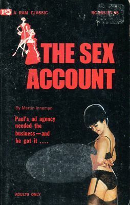 The Sex Account Adult Novel by Martin Inneman 1969 032818lm-ep