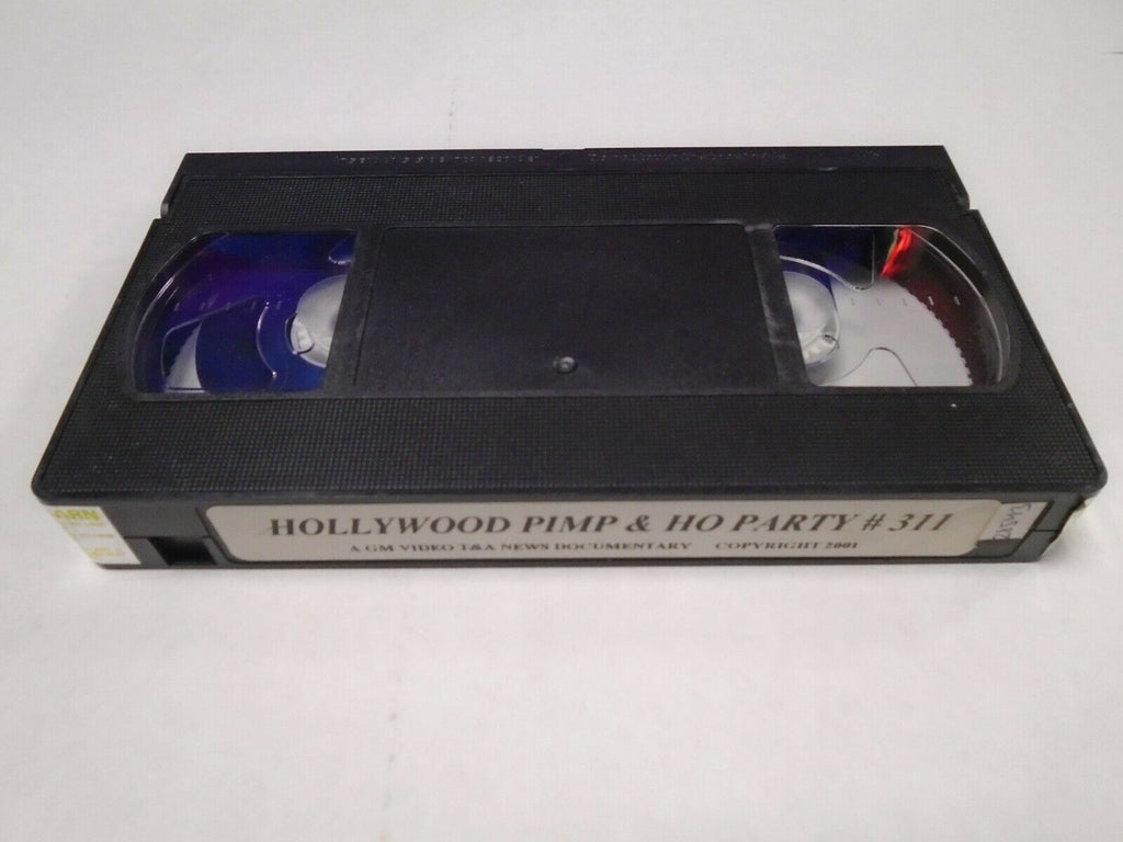 Hollywood Pimp & Ho Party #311 2001 Adult VHS 031819AMP