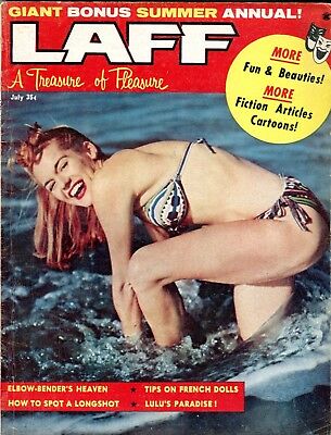 Laff Vintage Magazine Lulu/ French Dolls July 1959 110617lm-ep