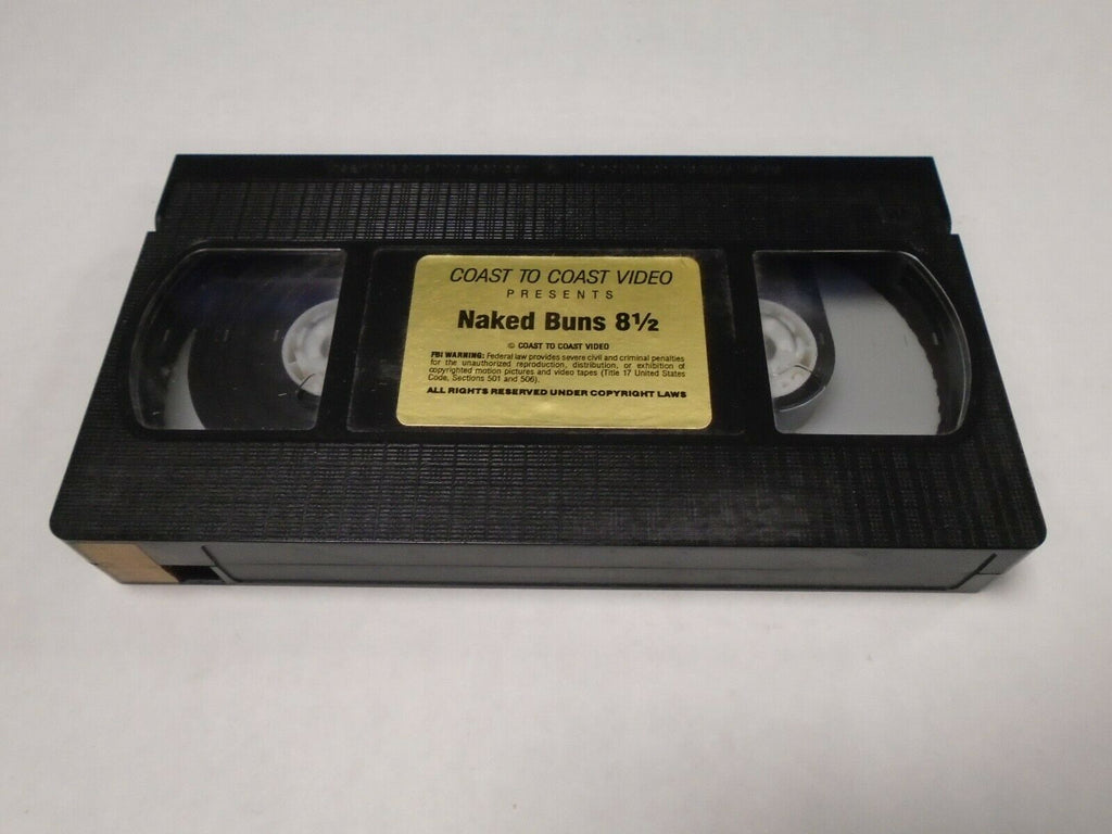 Naked Buns 8 1/2 Coast to Coast Video Adult VHS 032019AMP