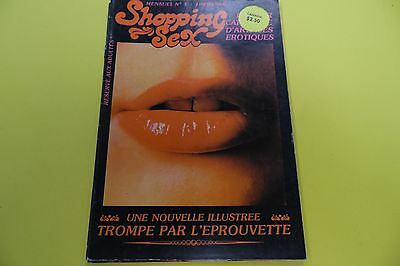 Shopping Sex French Magazine Une Nouvelle Illustree #3 1970's Paris 070116lm-ep2
