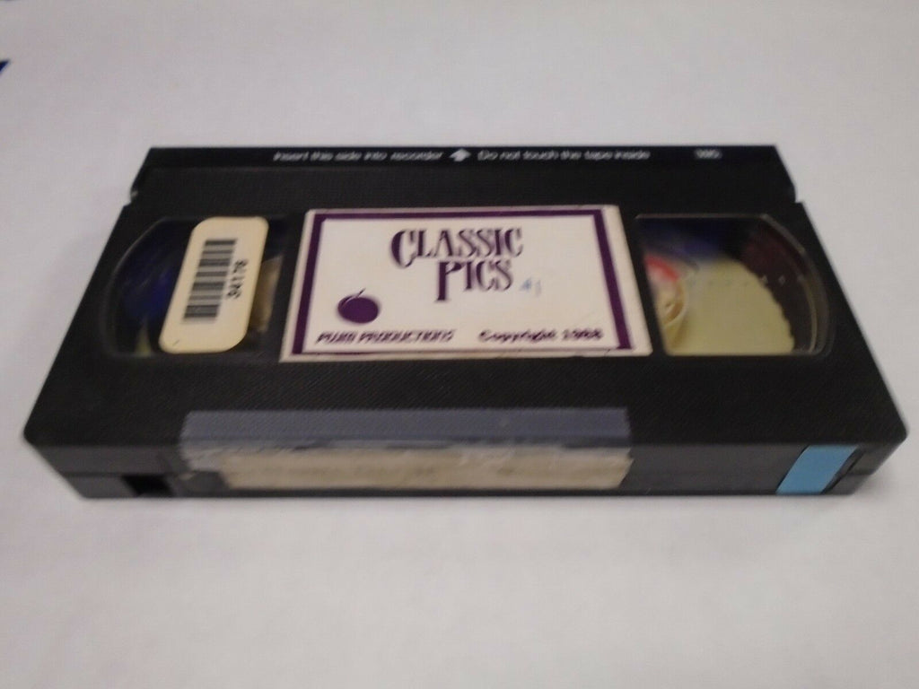 Classic Pics Tracey Adams Krista Lane 1988 71mins Adult VHS 010719AMP