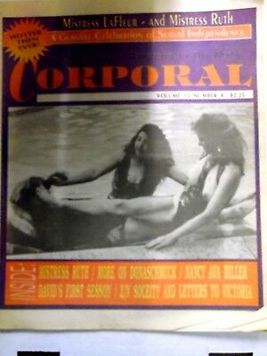 Corporal Fetish Newspaper Mistress Ruth vol.15 #4 1992 052118lm-ep