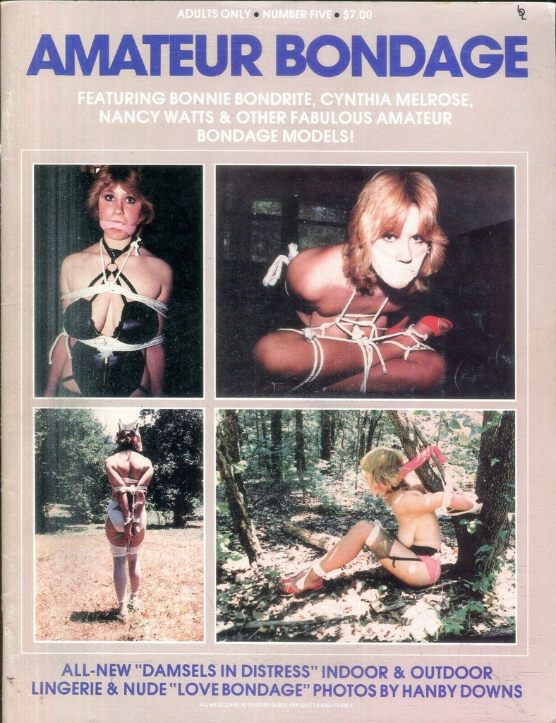 Amateur Bondage Magazine Nancy Waters #5 1986 041419lm-ep2