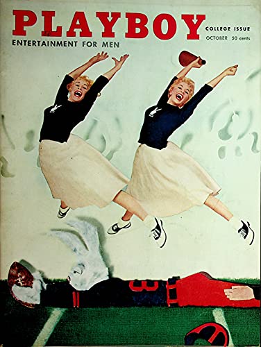 Playboy Magazine Janet Pilgrim  w/Centerfold October 1956  011426lmp