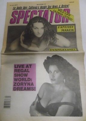 Spectator California Sex Newspaper Evangeline #726 1992 082118lm-ep2