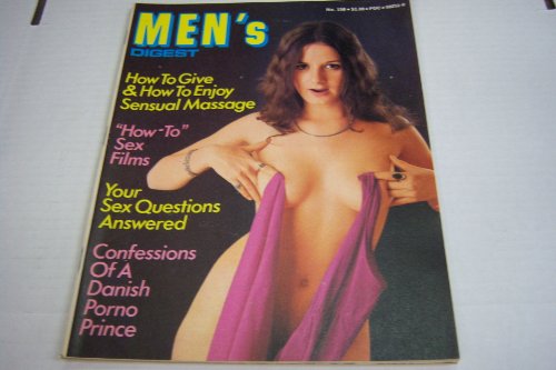 Men's Digest Busty Adult Magazine "How to Give & Enjoy Sensual Massage " #158 January 1974