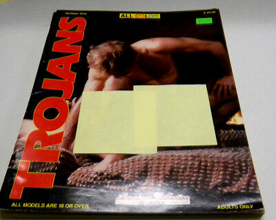 Trojans Gay Adult Magazine #1 American Collection of Erotica 102513lm-ep