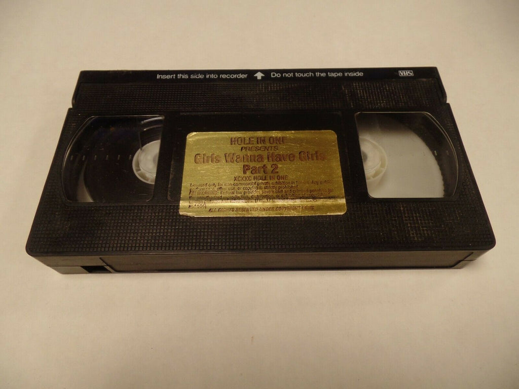 Girls Wanna Have Girls PArt 2 Hole in One Adult VHS 053019AMP2