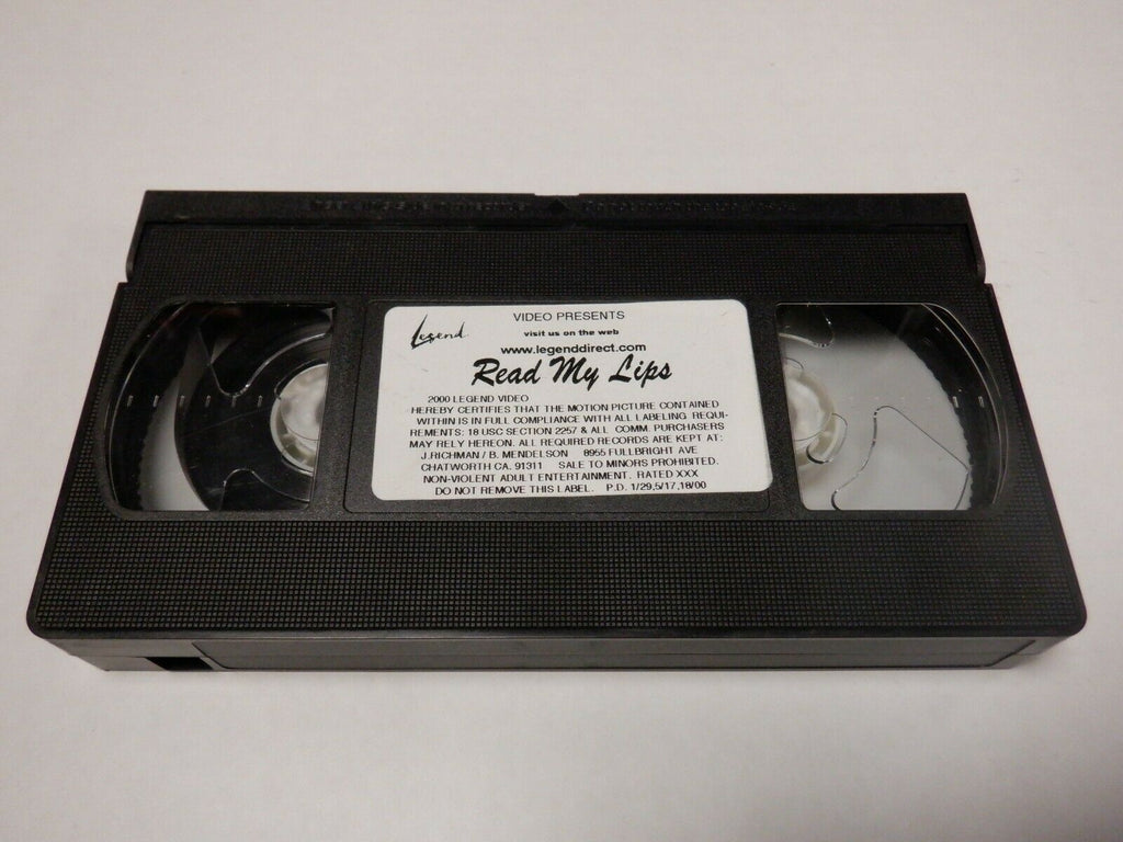 Read My Lips Legend Direct 2000 Adult VHS 123019AMP2