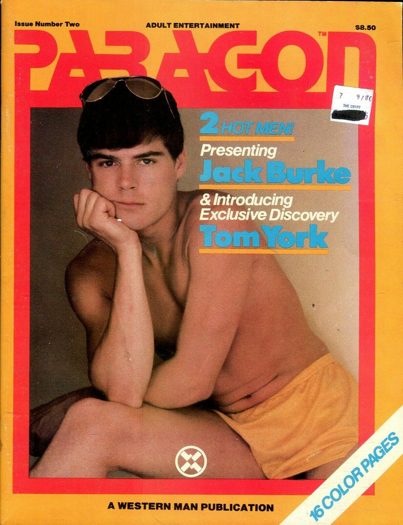 Western Man Publication Paragon Gay Magazine Jack Burke & Tom York #2 1980 110119lm-ep