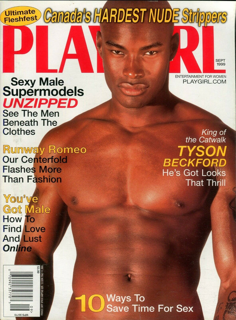 Playgirl Magazine Tyson Beckford September 1999 101419lm-ep