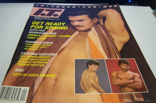 In Touch for Men Gay Adult Magazine "Get Ready for Spring with Five Memorable Men!" #124 March 1987