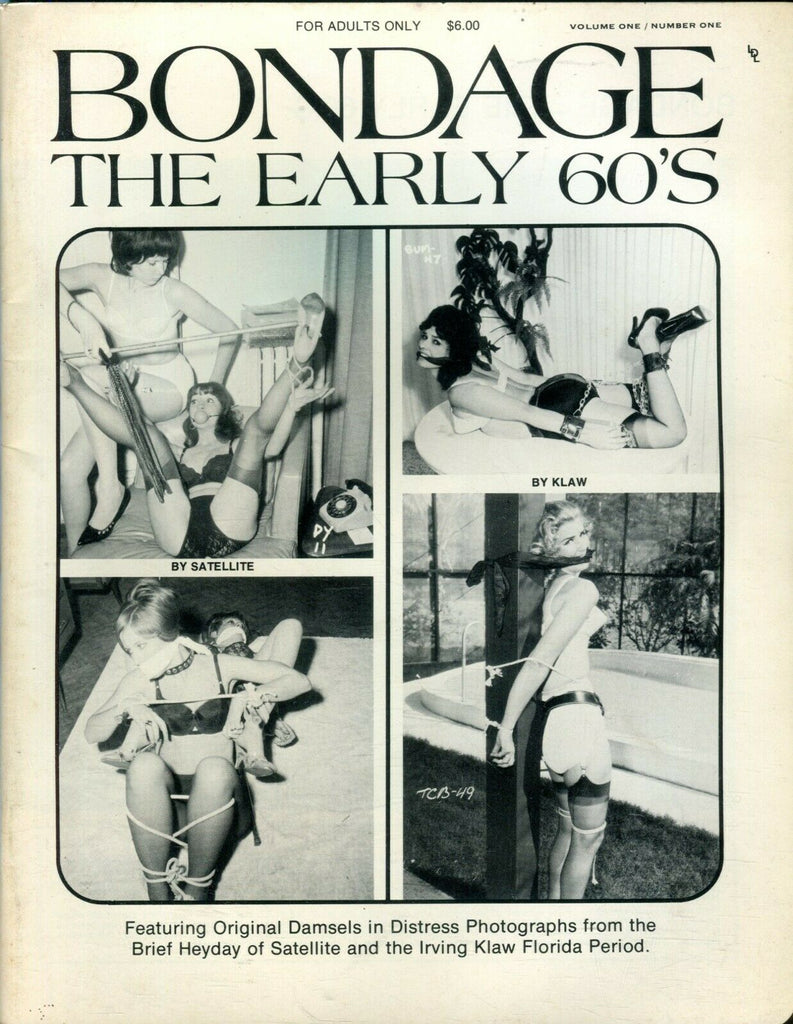 London Enterprises Bondage The Early 60's Magazine vol.1 #1 1979 112319lm-ep - Used
