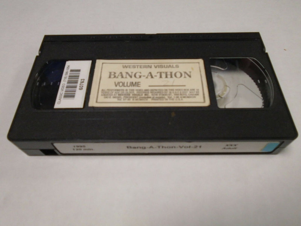 Bang-A-Thon Vol 21 1995 120mins Western Visuals Adult VHS 021519AMP2