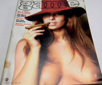 Game Busty Adult Magazine"The Slut Syndrome" March 1975 vg 080113lm-ep