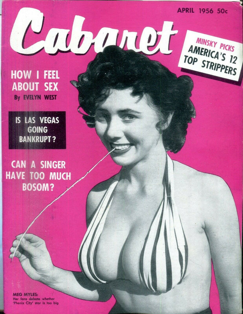 Cabaret Magazine Meg Myles April 1956 041419lm-ep2