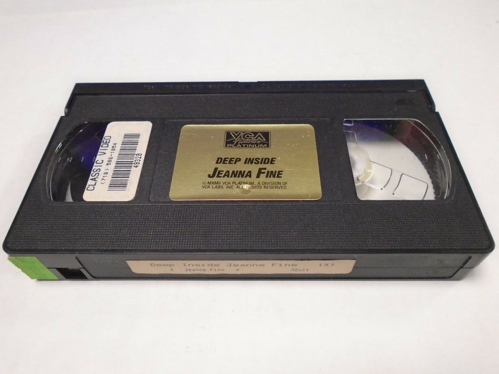 Deep Inside Jeanna Fine VCA Platinum Adult VHS 020119AMP3