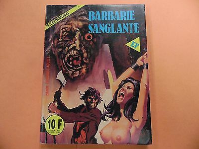 Barbarie Sanglante French Adult Graphic Novel #80 Elvifrance 1991 051816lm-ep