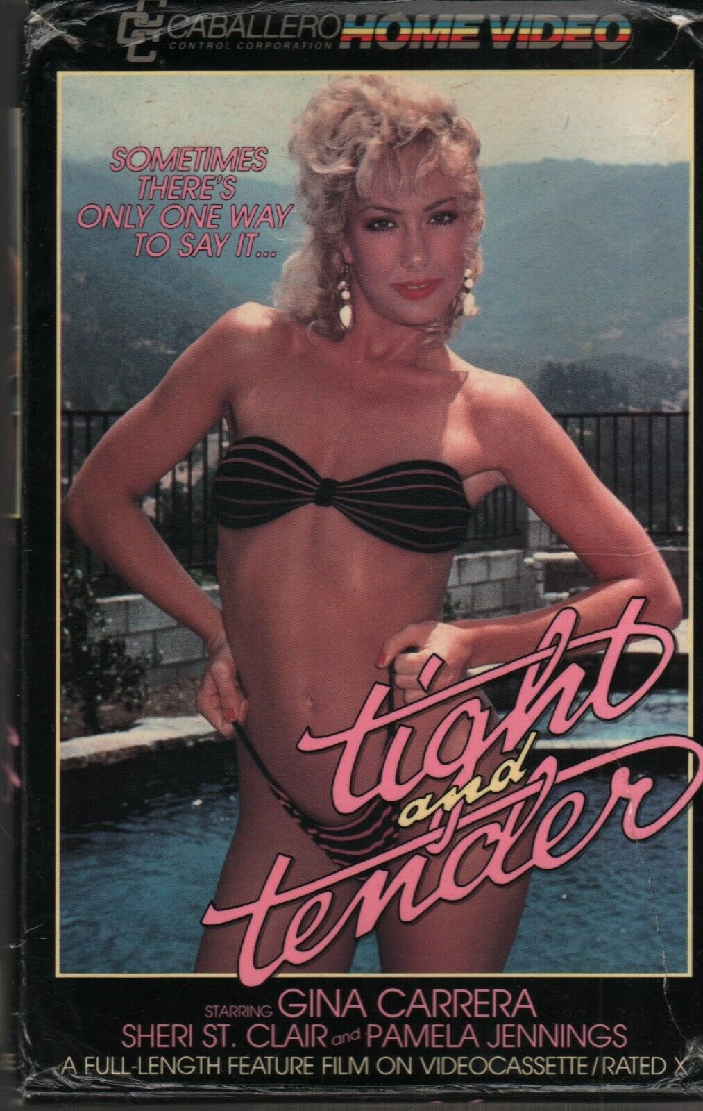 Tight and Tender Gina Carrera Pamela Jennings Adult VHS 111419AMP –  Mr-Magazine