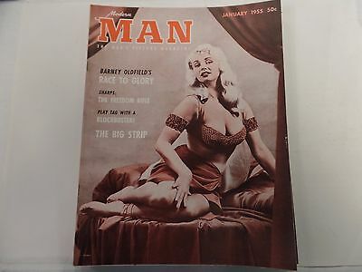 Modern Man Adult Magazine Miss St. Louis January 1955 ex 021316lm-ep