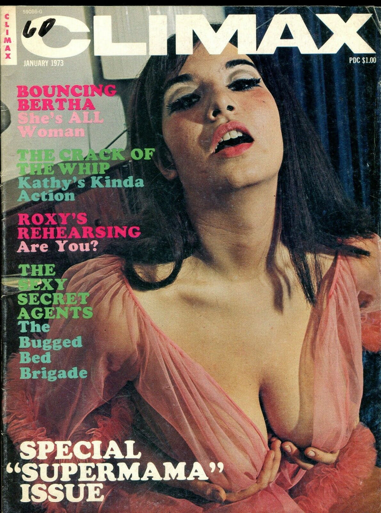 Climax Magazine Bouncing Bertha All Woman January 1973 070419lm-ep