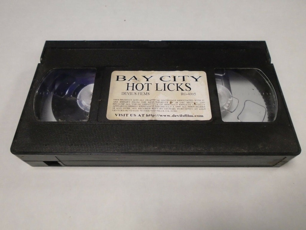 Bay City Hot Licks Devil's Films 1995 Adult VHS 032119AMP3