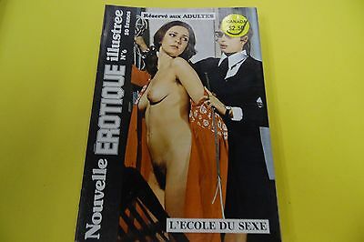 Nouvelle Erotique Illustree French Magazine #6 1970's 070116lm-ep2