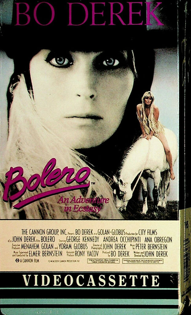 Bolero VHS Bo Derek new/ sealed 082420lm-ep3