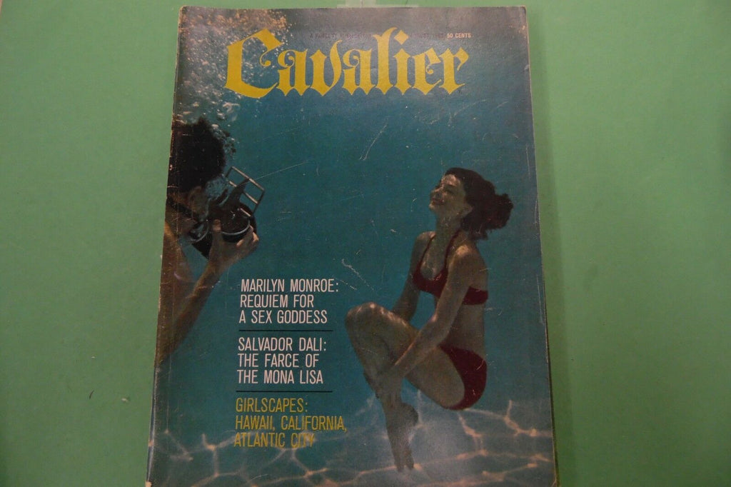 Cavalier Busty Magazine Marilyn Monroe August 1963 102216lm-ep