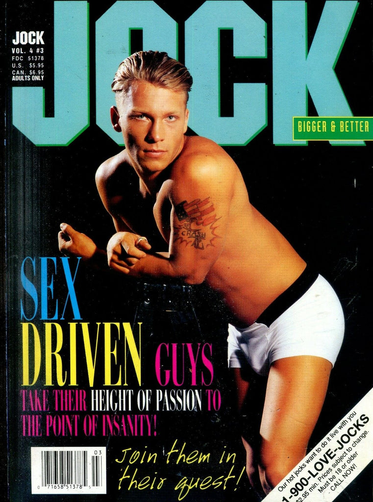 Jock Gay Magazine Christian Fox vol.4 #3 March 1995 112718lm-ep