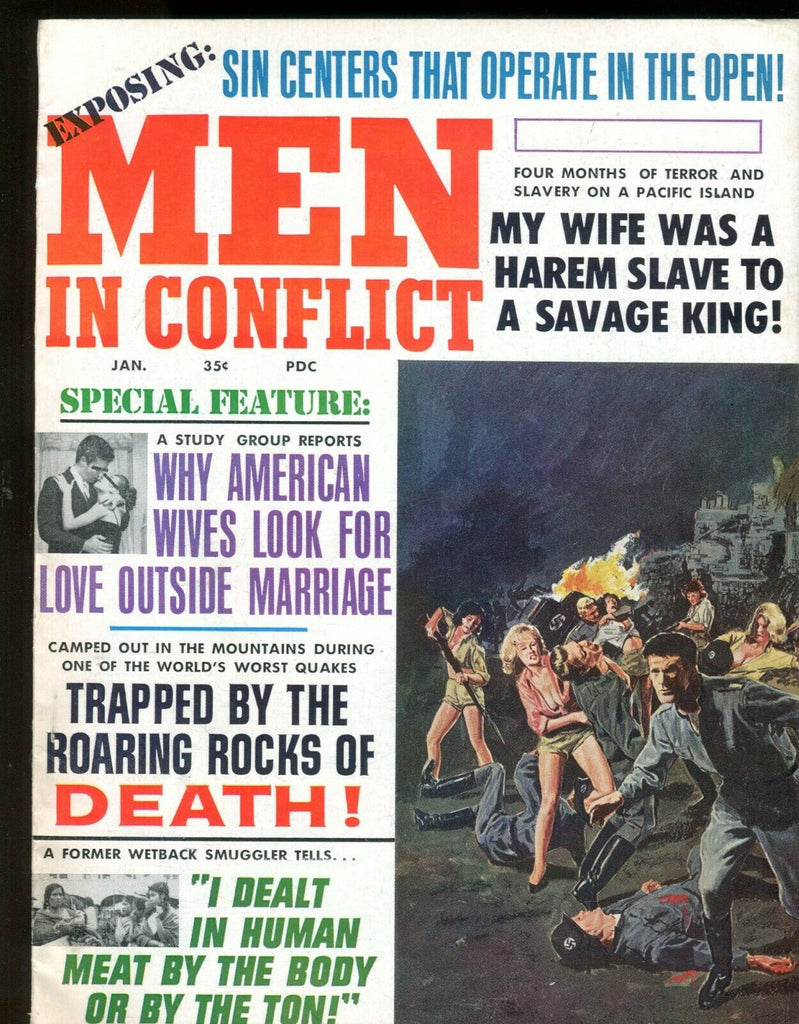 Men In Conflict Magazine Elaine Noble January 1967 081919lm-ep