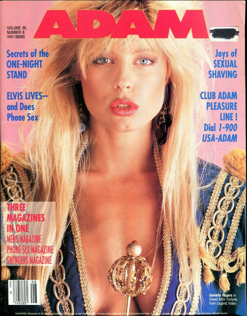 Adam Magazine Danielle Rogers vol.35 #8 1991 061219lm-ep2