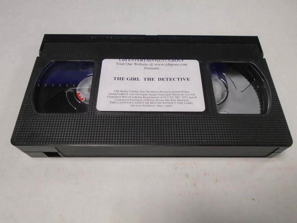 The Girl The Detective CDI Ent Adult VHS 041519AMP2
