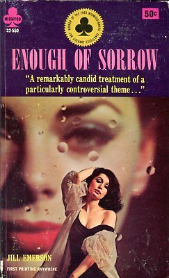 Enough Of Sorrow Novel by Jill Emerson 1965 Midwood Books 042614lm-epa
